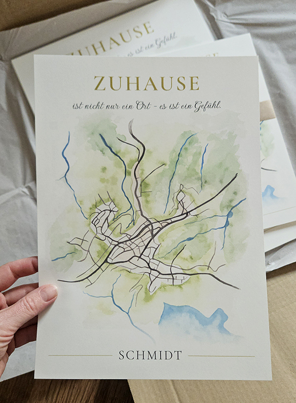 Zuhause-Poster